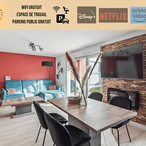 Appartement Comfort And Tranquility Near Lyon And Groupama Stadium, 4 Personnes, Meyzieu